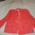 Red Chanel Tweed Jacket 1 thumbnail