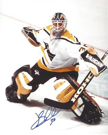 Penguins J. S. Aubin Autographed 8x10 1