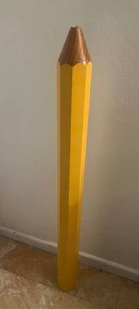 Huge Classroom Pencil for Decoration 1