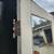77" antique solid WOOD DOOR with full length mirror 18 thumbnail
