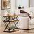 Rustic 3-Tier End Table Set of 2 for Small Spaces 8 thumbnail