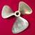 Bronze Inboard Boat Propeller 13 x 15 R 2 thumbnail