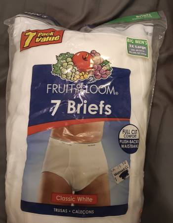 3XL Fruit of the Loom Briefs 1