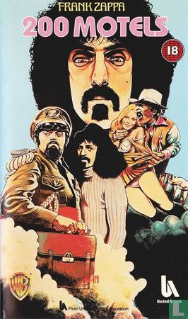 Frank Zappa's '200 Motels' film w/ Ringo and Keith Moon VHS 1