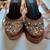 Women's Beaded, LaceTie, Wedge Heels Size 6, Weddings, Evenings, Fancy shoes or  1 thumbnail