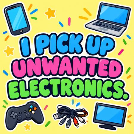 I Pick Up Unwanted Electronics – Free Pickup 1