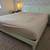 King size solid wood bed frame and memory foam mattress 1 thumbnail