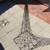 43” Tall Wrought Iron Lattice Eiffel Tower Decor 1 thumbnail
