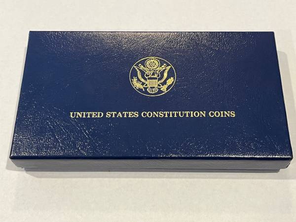 1987 US Constitution 2 Coin Proof Set 1
