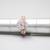 14K Rose Gold Lab Grown Diamond Pear Shaped Ring Set (2.10 CTW) 12 thumbnail
