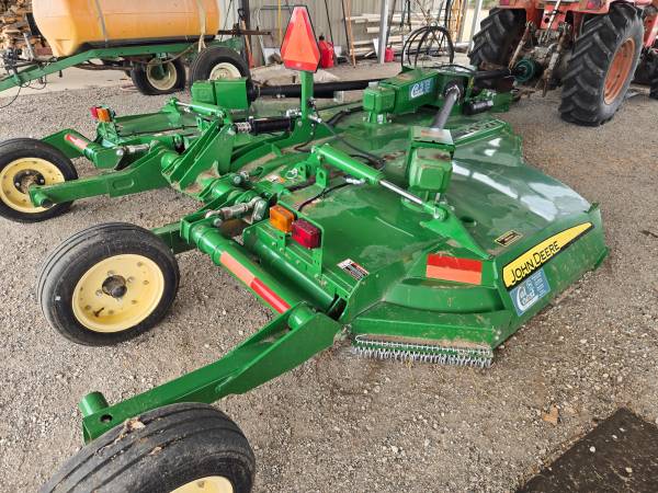 John Deere E12 Flex-Wing Rotary Cutter Mower 1