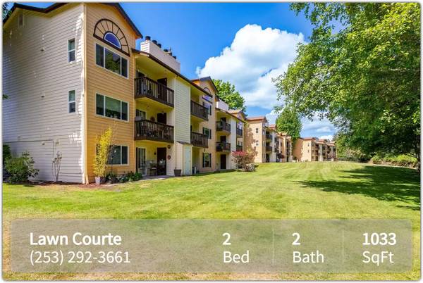 Spread out & settle in: 2 BR, 2 BA, 1033 Sq Ft of joy. 1