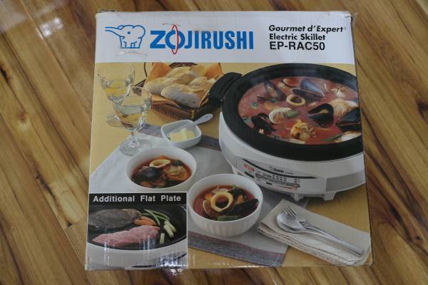 Zojirushi electric skillet 1