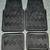 Car Truck Mats full Set Frint Back Black Ram Chrvy Ford 1 thumbnail