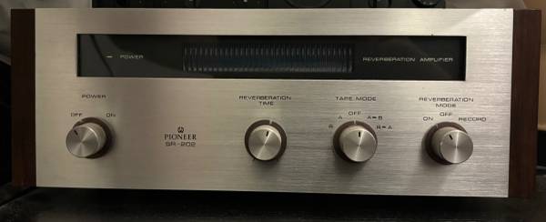Pioneer SR-202 stereo spring reverb 1