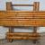 Mid Century Bamboo Folding Table 3 thumbnail