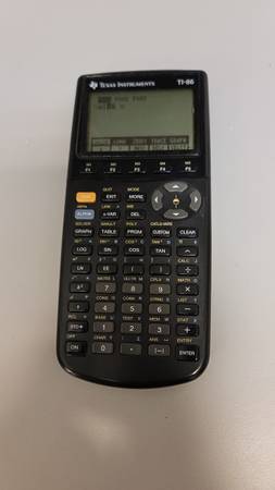 TI-86 Graphic Engineering Calculator 1