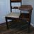 Antique Telephone desk with attached chair 2 thumbnail