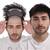Black hair wigs for men, 16x21cm 1 thumbnail