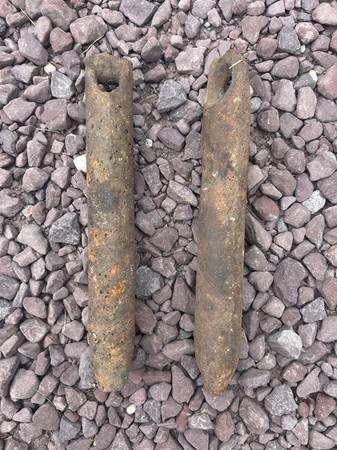 Two Old Antique Sash Weights 1