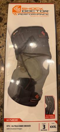 Shock Doctor 875 Knee Brace Brand New 1