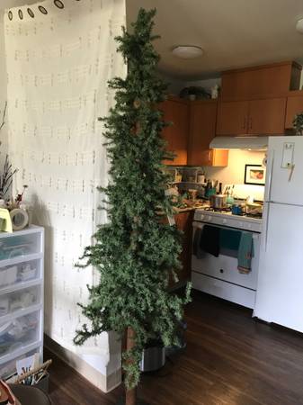 7’ Rustic Decorative Tree 1