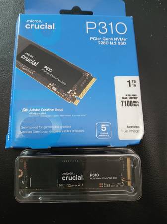 Crucial 1TB M.2 SSD 1