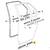 BMW E34 Rear Door Lower Trim 51 22 1 944 421 1 thumbnail