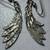Vintage Sterling Angel Wing Earrings 2 thumbnail