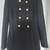 Winter jacket,  Size 6. Double-breasted black jacket 1 thumbnail
