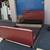 BED FRAME - QUEEN SIZE - RED 1 thumbnail