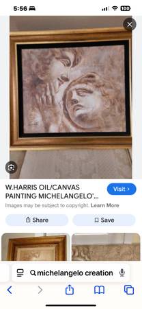 Greek Art Michelangelo Canvas Reprint 1