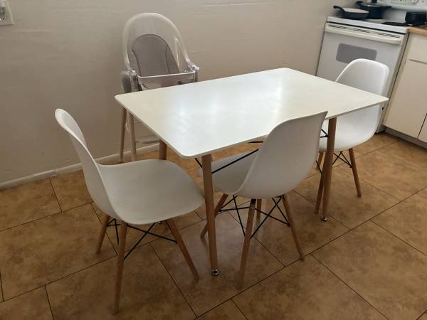 White table 1
