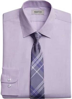 Men's Kenneth Cole Lavender Dress Shirt Size 16, 32/33 1