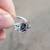 Blue 3 Stone Ring 925 Sterling Silver 3.9g Size 6 1/4" Ring 5 thumbnail