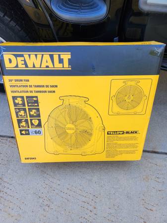 Dewalt DRUM FAN 1