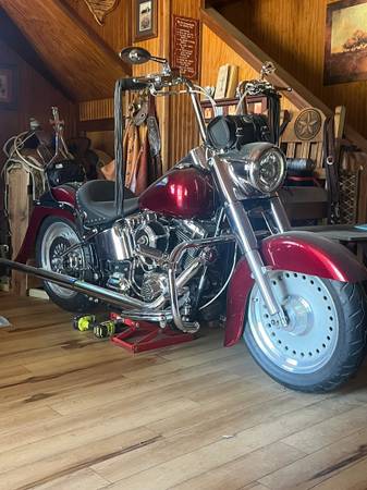 2007 custom harley davidson fat boy