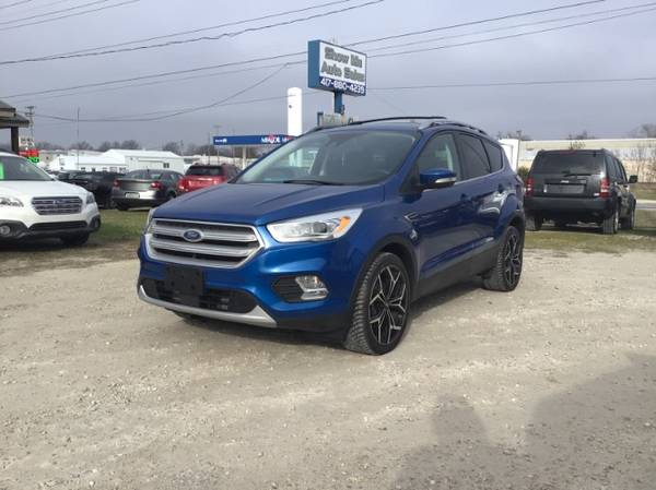 2018 Ford Escape Titanium 128K MILES, 4X4, LOADED, STUDDED TIRES, READ 1