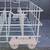 Kenmore dishwasher replacement bottom lower dishrack tray with wheels 5 thumbnail