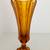 Vintage Fostoria Amber Glass Coin Vase 1 thumbnail