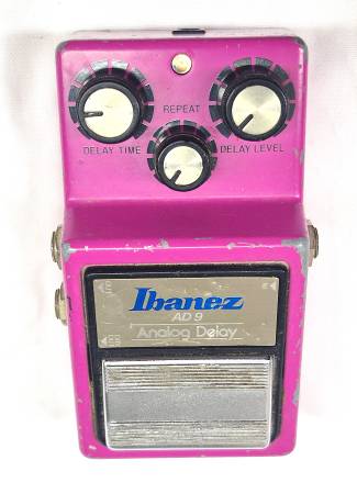 1983 Ibanez AD-9 Analog Delay Pedal Made in Japan Maxon - musical