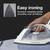 Steamer Iron for Clothes with Nonstick Soleplate & Iron Board 3 thumbnail