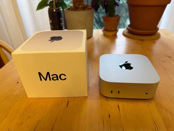 2025 M4 PRO Mac Mini, 12-core, 48GB Ram, 512GB SSD 1