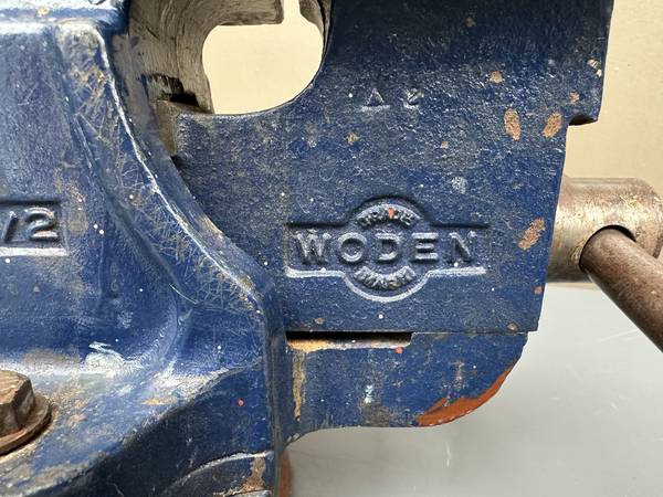 Woden No.186B/2 Mechanic’s Vise with Swivel Base. Made in England. - $230 (Mill Creek)63470982790659123
