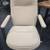 Thomasville - Upton Bonded Leather Office Chair - Cream 2 thumbnail