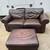 Great condition IKEA Vreta Genuine Leather Sofa/ Couch Set - see dimen 6 thumbnail