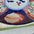 Japanese Asian hand painted porcelain platter 12" diameter 4 thumbnail