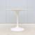 Mid-Century Modern Eero Saarinen for Knoll 36 White Tulip Dining Table 6 thumbnail