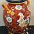 RARE HAND-PAINTED FLORENCE ROOSTER BEVERAGE DISPENSER - 22" TALL 2 thumbnail