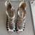 STEVE MADDEN SNAKE CAGED HEELS Sz 6.5 6 thumbnail